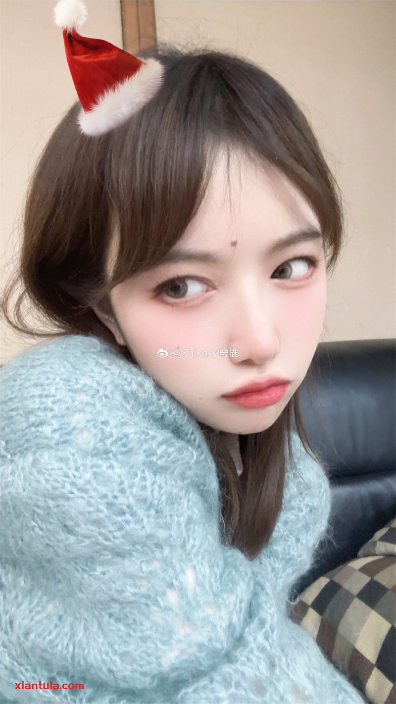 shika小鹿鹿最全60套照片集，圣诞惊喜美得不可思议