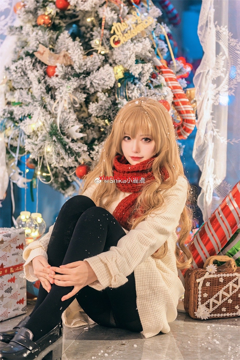 shika小鹿鹿最全60套照片集，圣诞惊喜美得不可思议