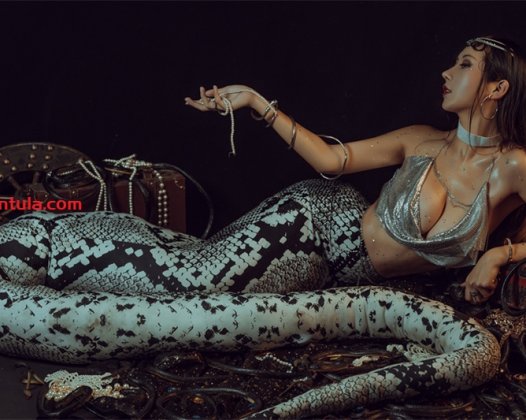 云溪溪神明少女图片鉴赏大全，看调皮的小仙子