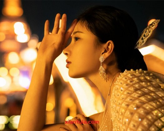 年年Nnian元宵旗袍秀，最爱笑的小仙女